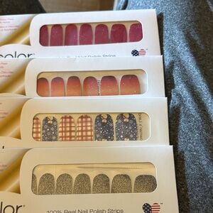 Retired Color Street Patriotic and Glitter Nail Strips